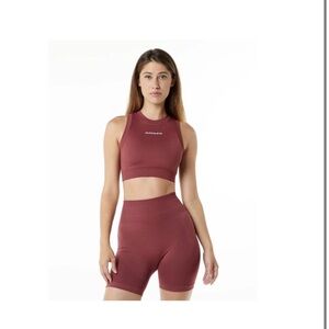 ALPHALETE Ozone short (can be sold with top for additional) Gingerbread color